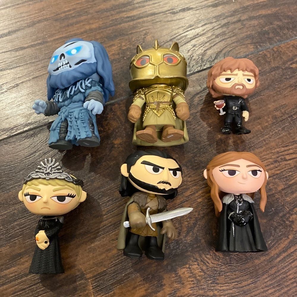 Funko Game Of Thrones Figure Lot Of 6 Mystery Mini